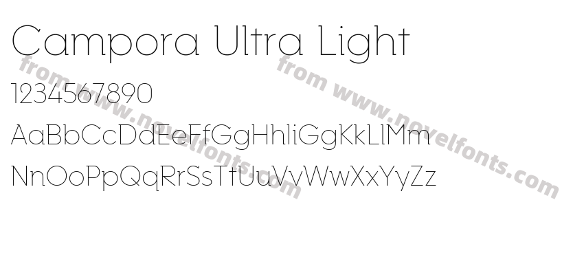 Campora Ultra LightPreview