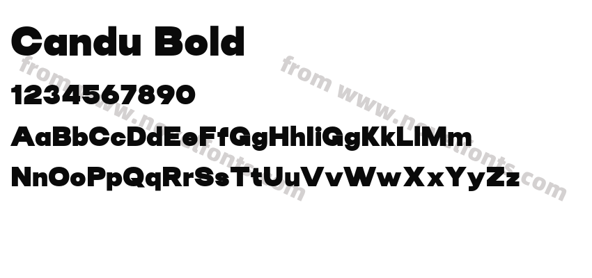 Candu BoldPreview