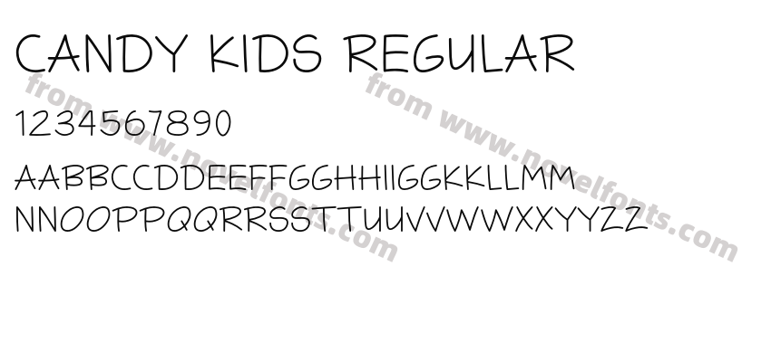 Candy Kids RegularPreview