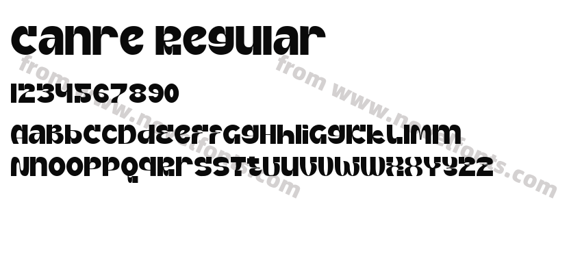 Canre RegularPreview