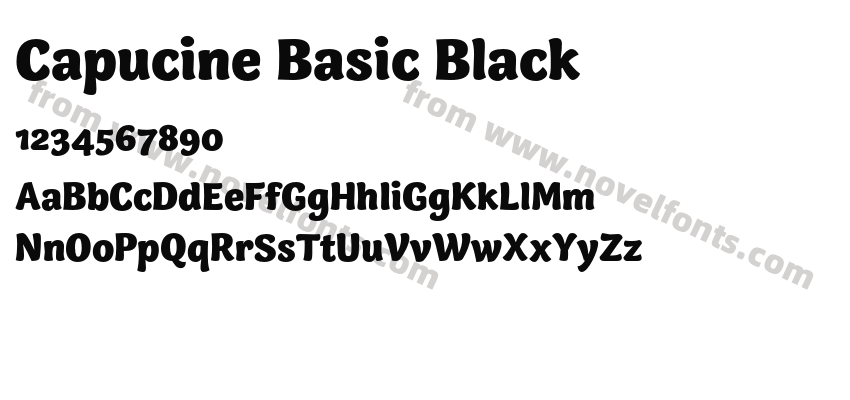 Capucine Basic BlackPreview