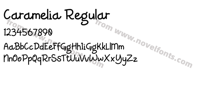 Caramelia RegularPreview