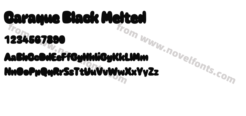Caraque Black MeltedPreview