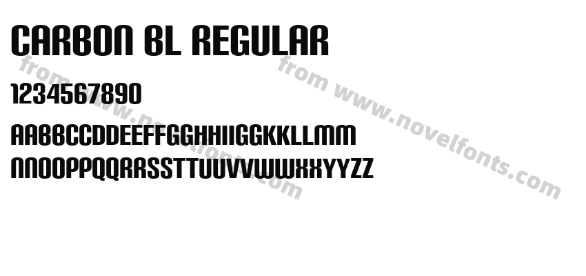 Carbon Bl RegularPreview