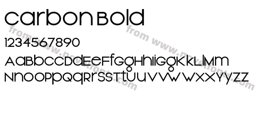 Carbon BoldPreview