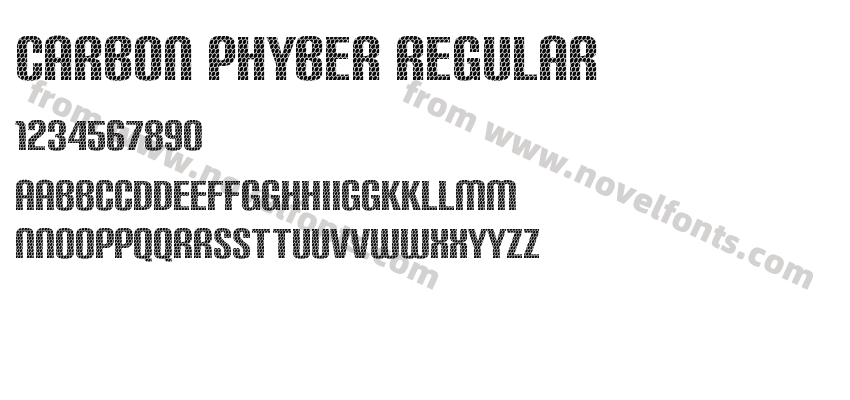 Carbon Phyber RegularPreview