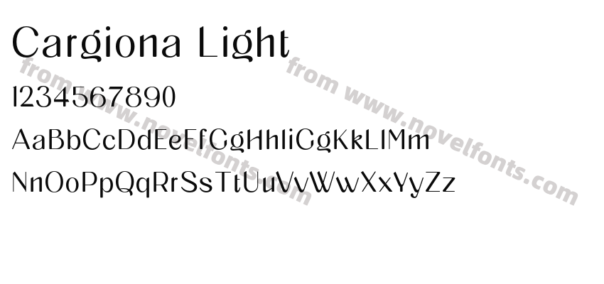 Cargiona LightPreview