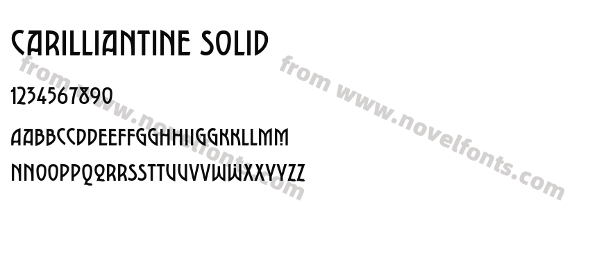 Carilliantine SolidPreview