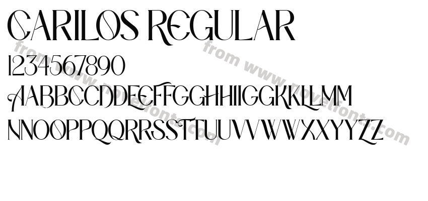 Carilos RegularPreview