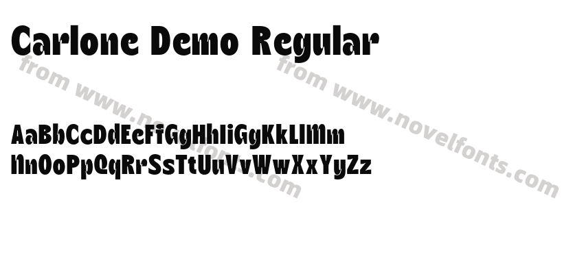 Carlone Demo RegularPreview
