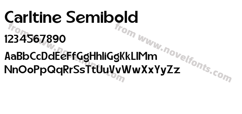 Carltine SemiboldPreview