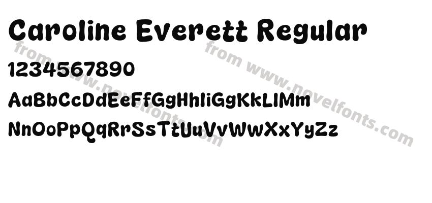 Caroline Everett RegularPreview