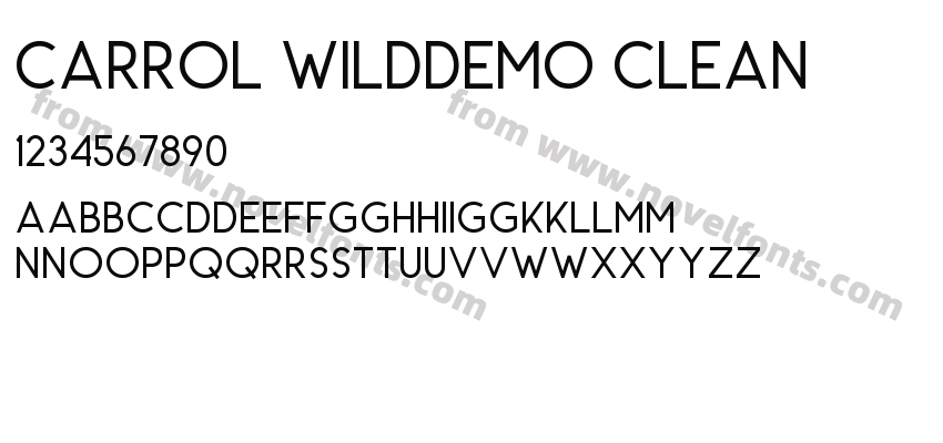 Carrol WildDEMO CleanPreview
