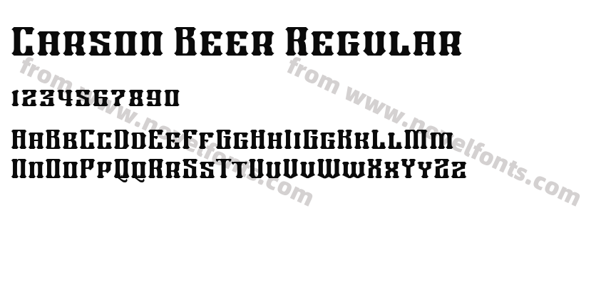 Carson Beer RegularPreview