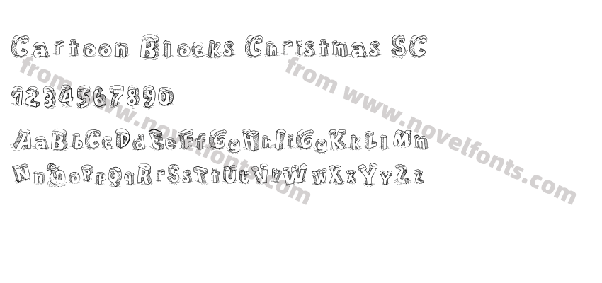 Cartoon Blocks Christmas SCPreview