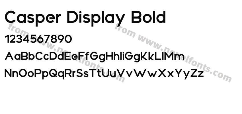 Casper Display BoldPreview