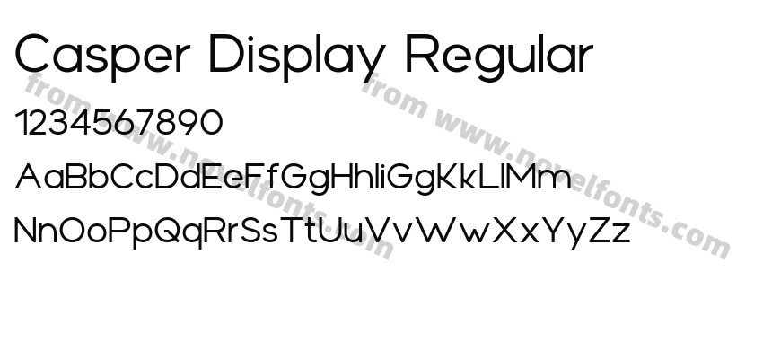 Casper Display RegularPreview