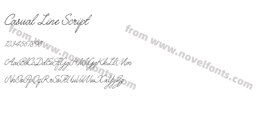 Casual Line ScriptPreview
