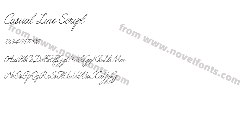 Casual Line ScriptPreview