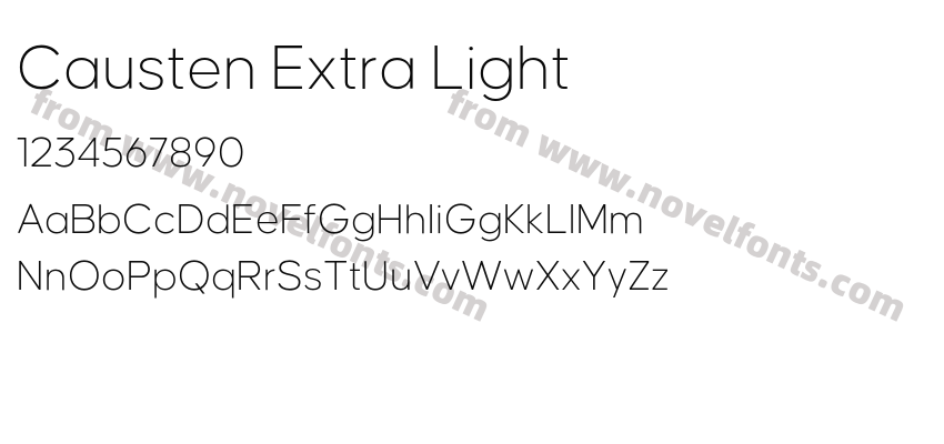 Causten Extra LightPreview
