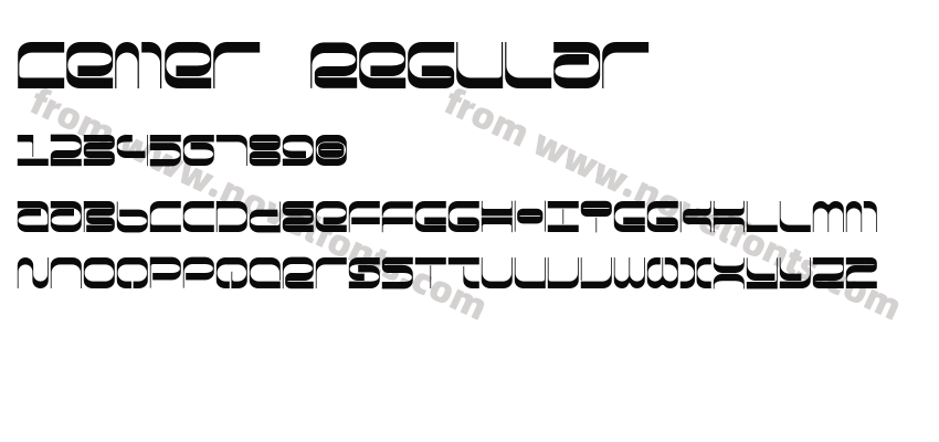 Cemer RegularPreview