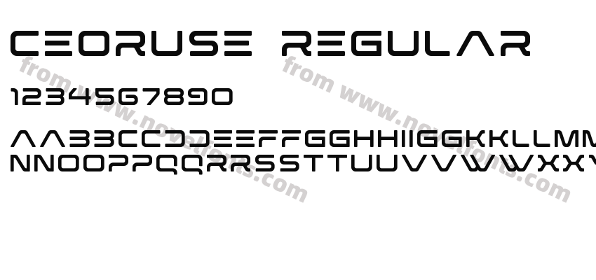 Ceoruse RegularPreview