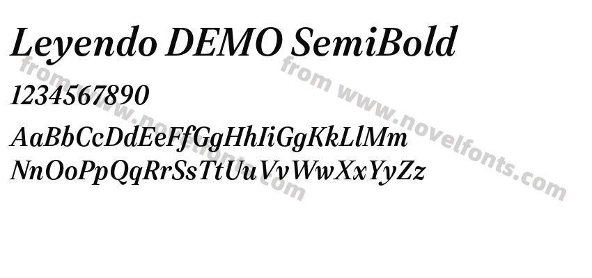 Leyendo DEMO SemiBoldPreview