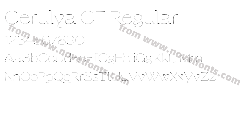 Cerulya CF RegularPreview