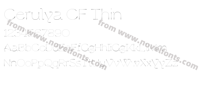 Cerulya CF ThinPreview