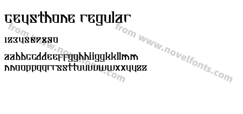 Ceysthone RegularPreview
