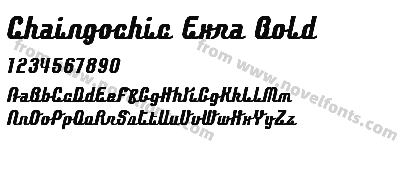 Chaingochic Exra BoldPreview