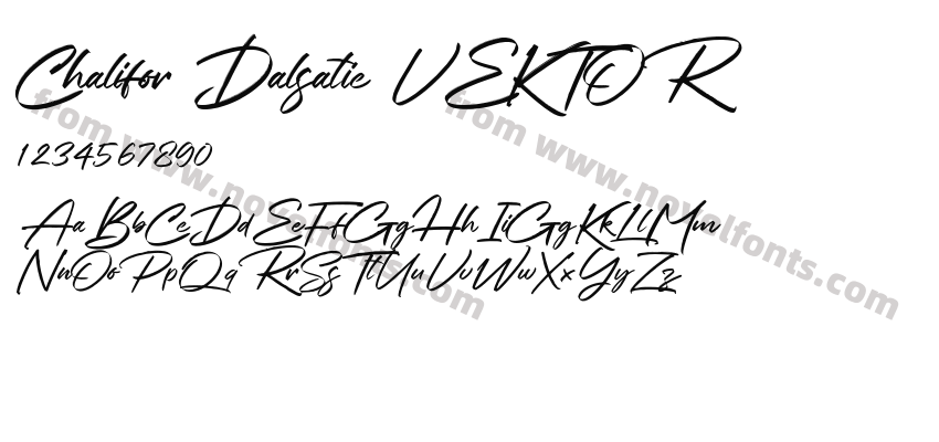 Chalifor Dalsatic VEKTORPreview