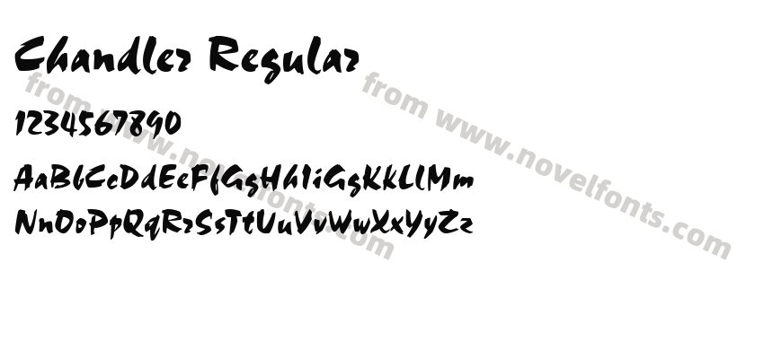 Chandler RegularPreview