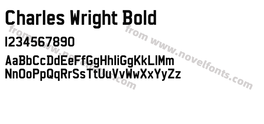 Charles Wright BoldPreview