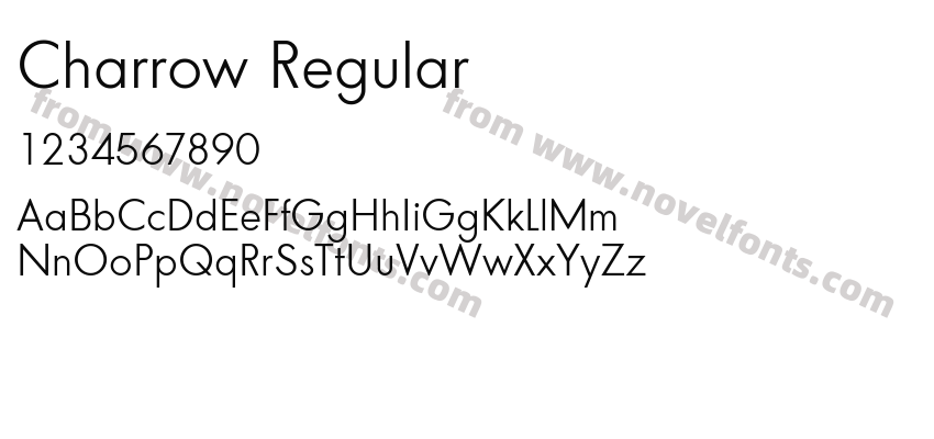 Charrow RegularPreview