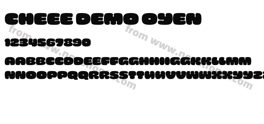 Cheee Demo OyenPreview