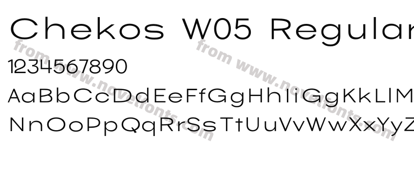 Chekos W05 RegularPreview