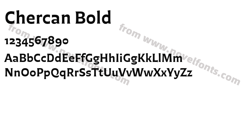 Chercan BoldPreview