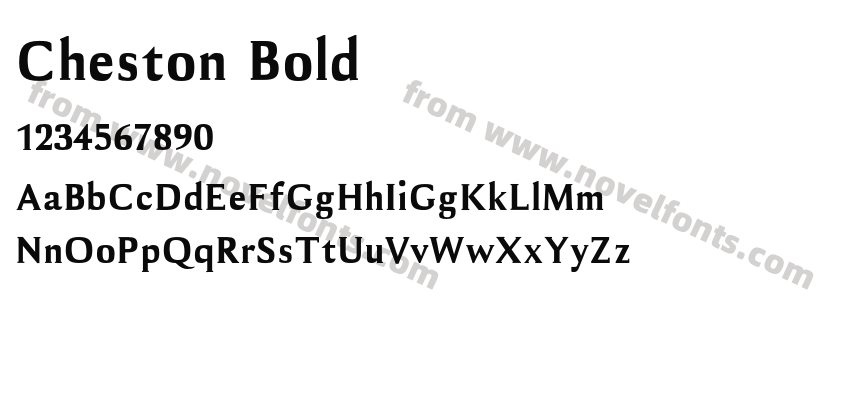 Cheston BoldPreview