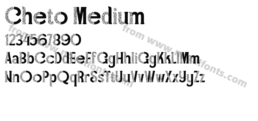 Cheto MediumPreview