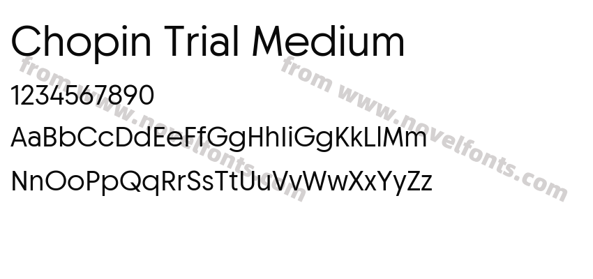 Chopin Trial MediumPreview