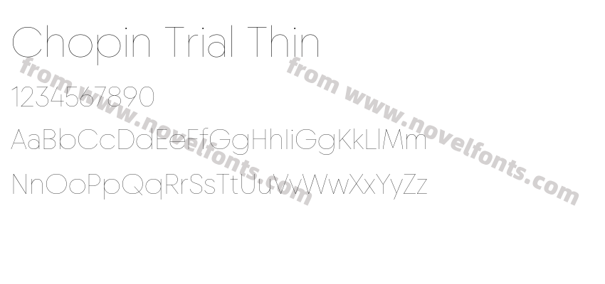 Chopin Trial ThinPreview