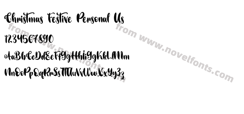 Christmas Festive Personal UsPreview
