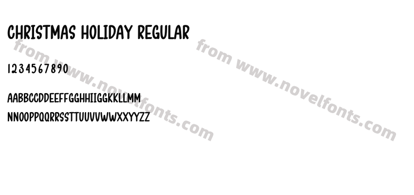 Christmas Holiday RegularPreview