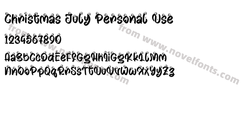Christmas July Personal UsePreview