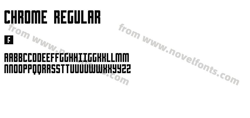 Chrome RegularPreview