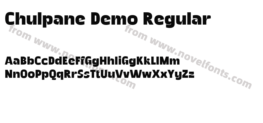 Chulpane Demo RegularPreview