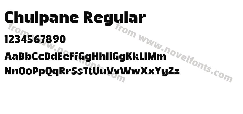 Chulpane RegularPreview