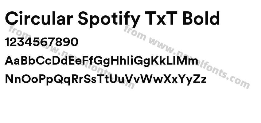 Circular Spotify TxT BoldPreview