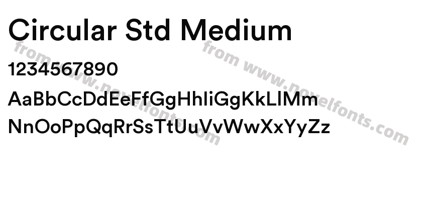 Circular Std MediumPreview